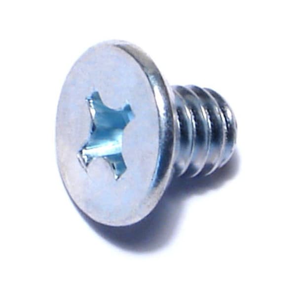 Midwest Fastener 1/4"-20 x 3/8 in Phillips Flat Machine Screw, Zinc Plated Steel, 100 PK 07303 - main